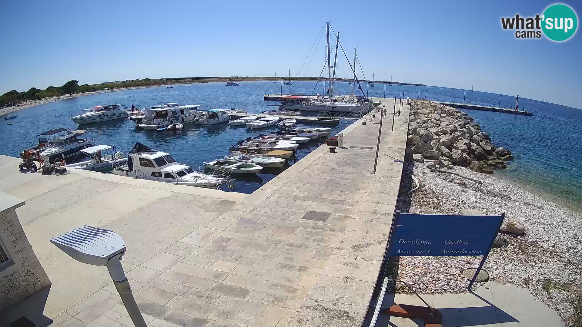 Webcam de l’île d’Unije – Explorez la beauté du joyau caché de la Croatie
