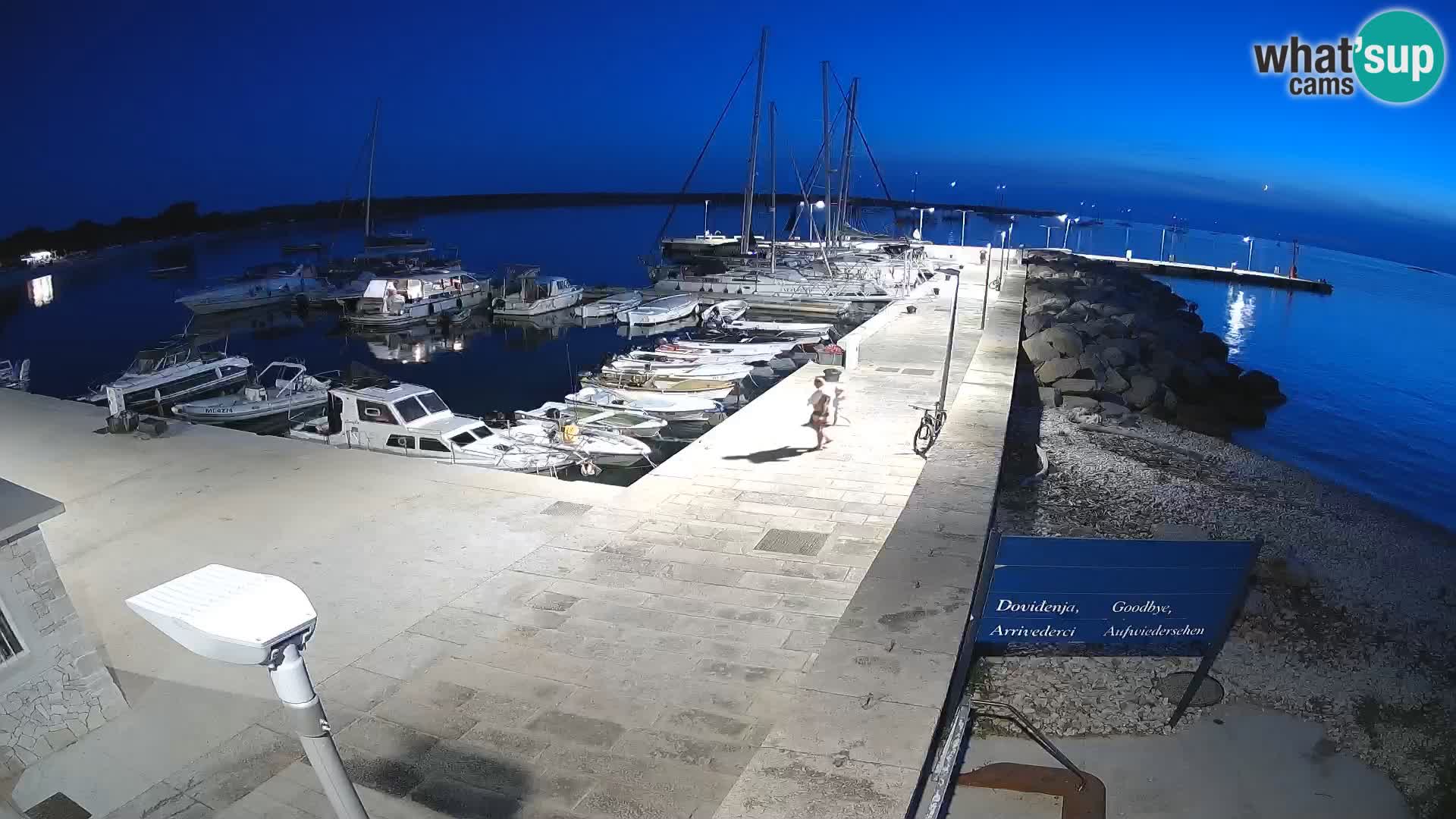 Webcam de l’île d’Unije – Explorez la beauté du joyau caché de la Croatie