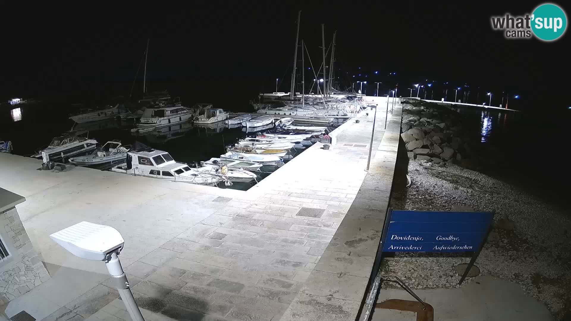 Webcam de l’île d’Unije – Explorez la beauté du joyau caché de la Croatie