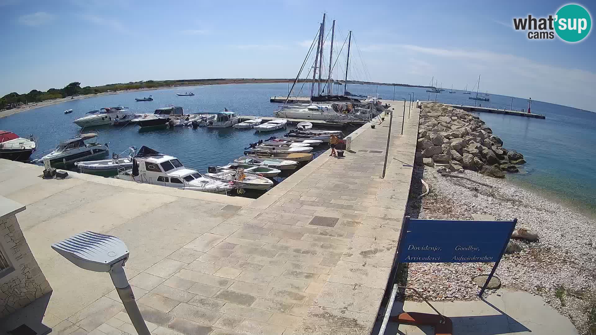 Webcam de l’île d’Unije – Explorez la beauté du joyau caché de la Croatie