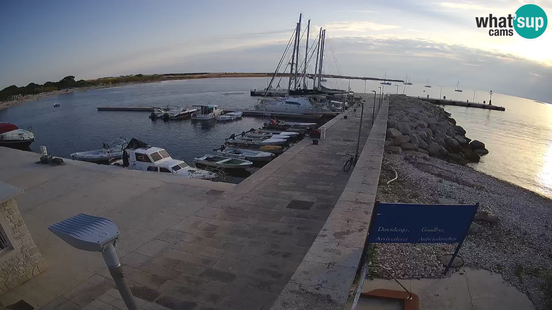 Webcam de l’île d’Unije – Explorez la beauté du joyau caché de la Croatie
