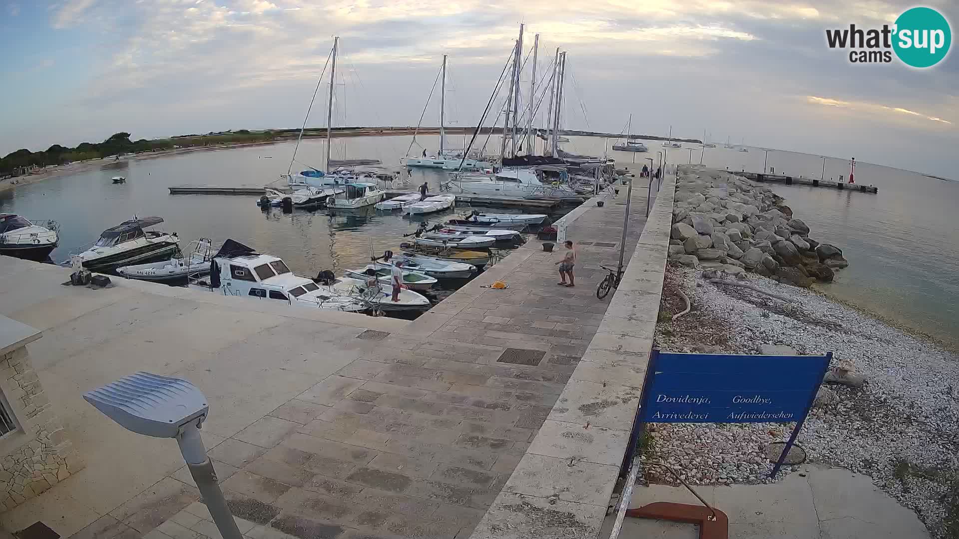 Webcam de l’île d’Unije – Explorez la beauté du joyau caché de la Croatie