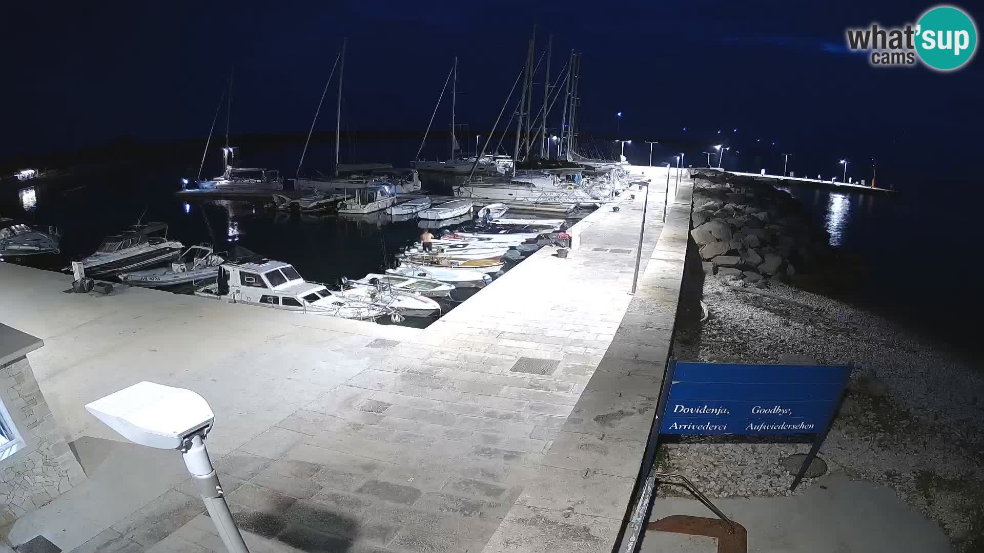Webcam de l’île d’Unije – Explorez la beauté du joyau caché de la Croatie