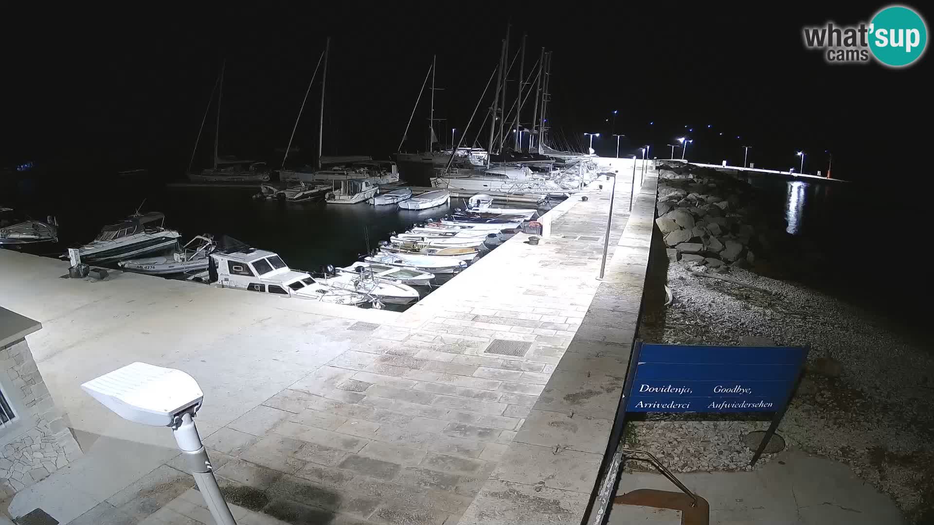 Webcam de l’île d’Unije – Explorez la beauté du joyau caché de la Croatie