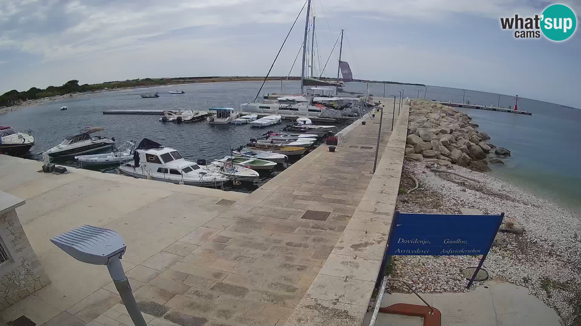 Webcam de l’île d’Unije – Explorez la beauté du joyau caché de la Croatie