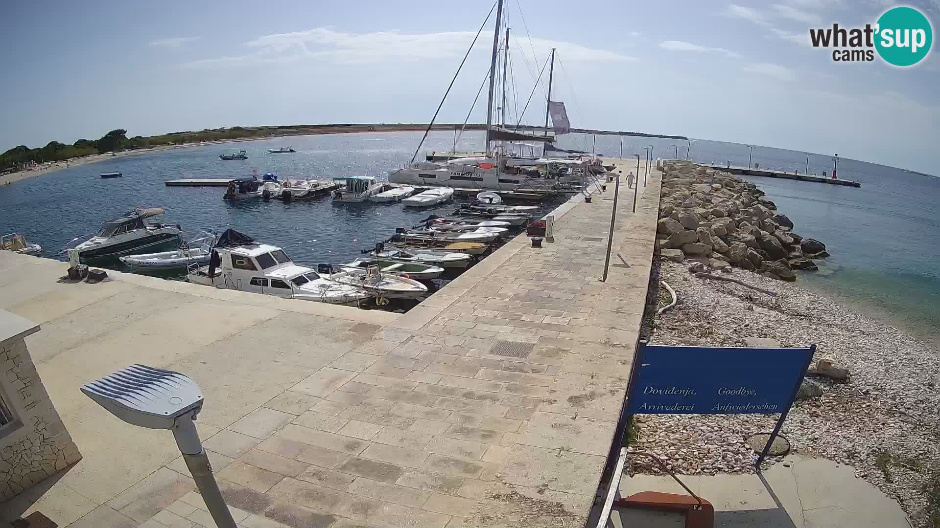 Webcam de l’île d’Unije – Explorez la beauté du joyau caché de la Croatie