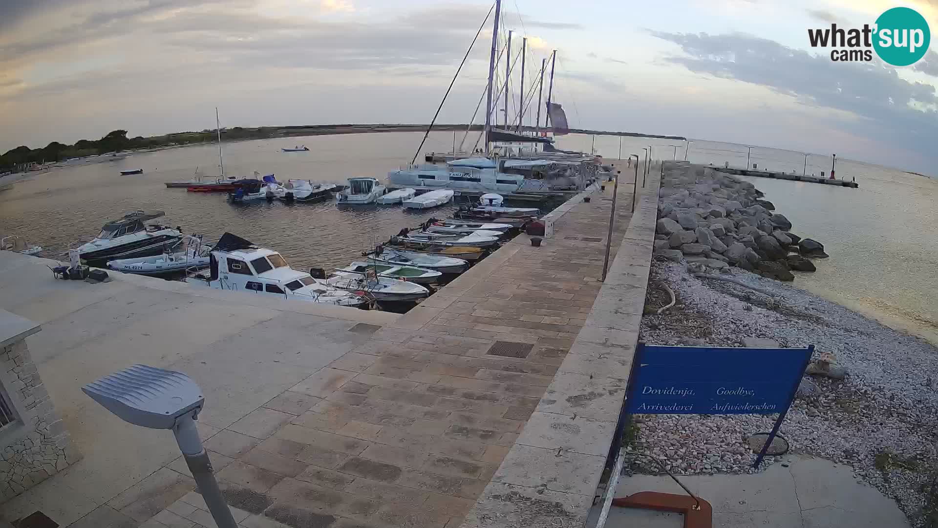 Webcam de l’île d’Unije – Explorez la beauté du joyau caché de la Croatie