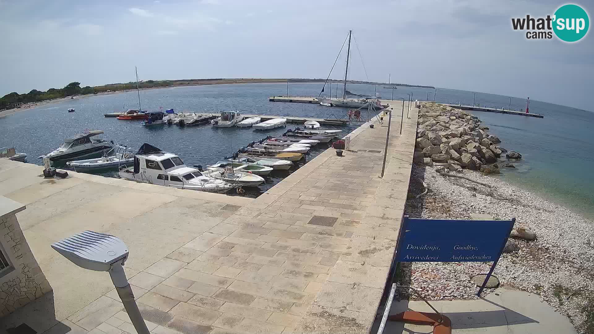 Webcam de l’île d’Unije – Explorez la beauté du joyau caché de la Croatie