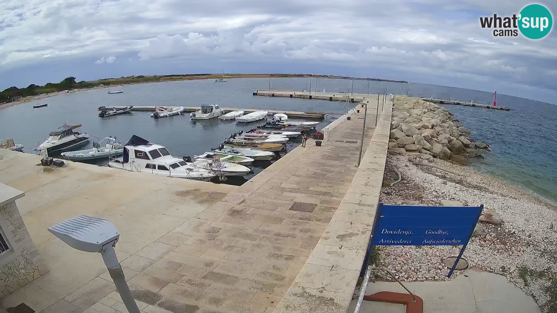 Webcam de l’île d’Unije – Explorez la beauté du joyau caché de la Croatie