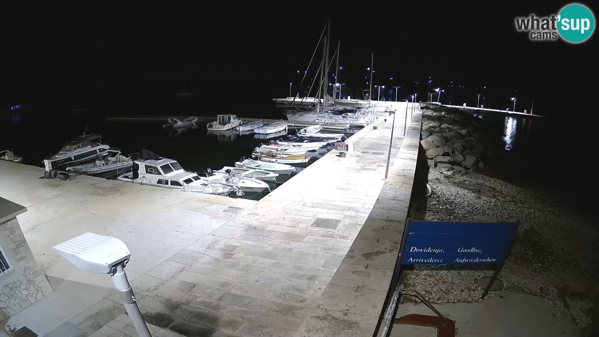 Webcam de l’île d’Unije – Explorez la beauté du joyau caché de la Croatie