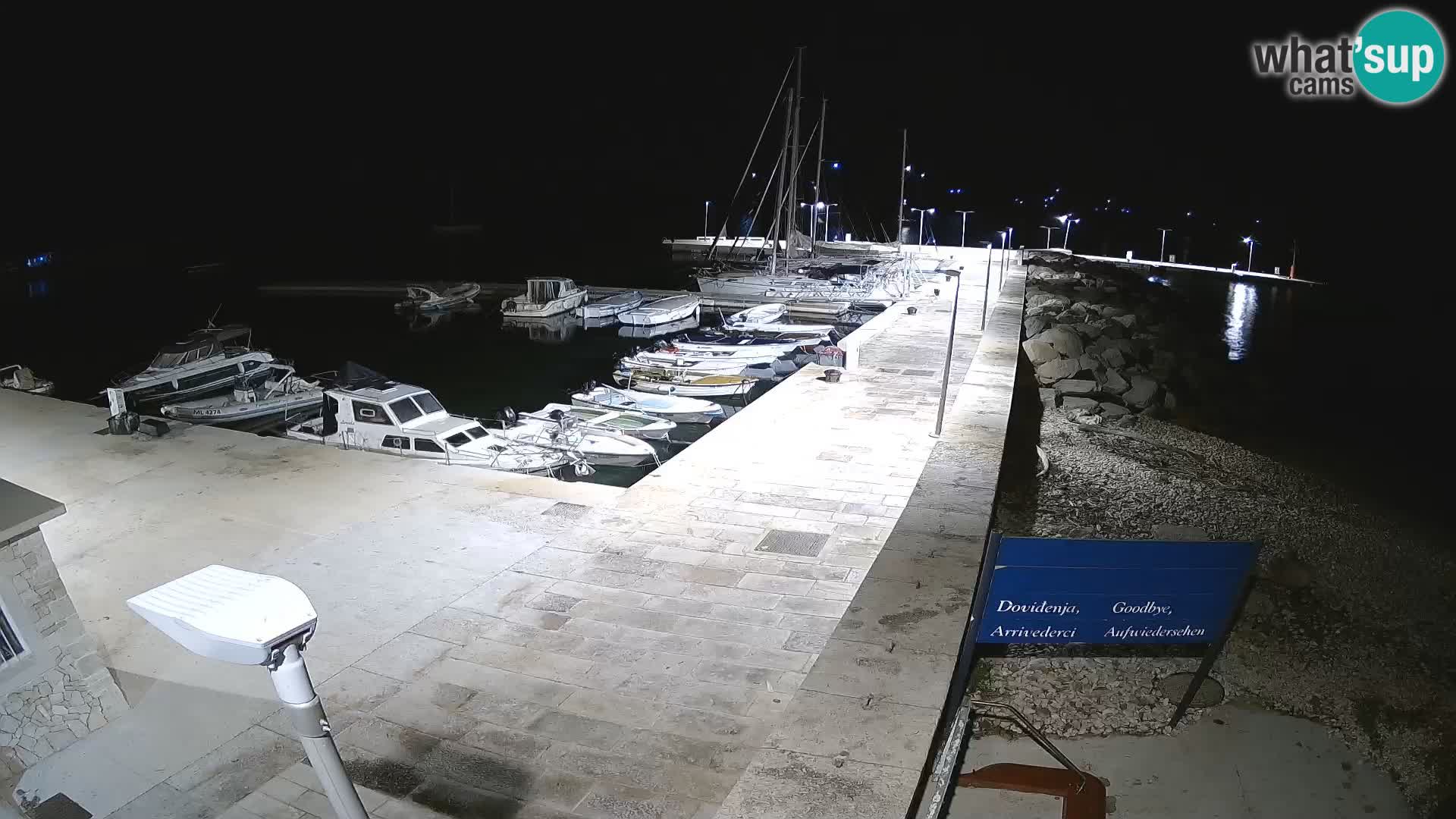 Webcam de l’île d’Unije – Explorez la beauté du joyau caché de la Croatie