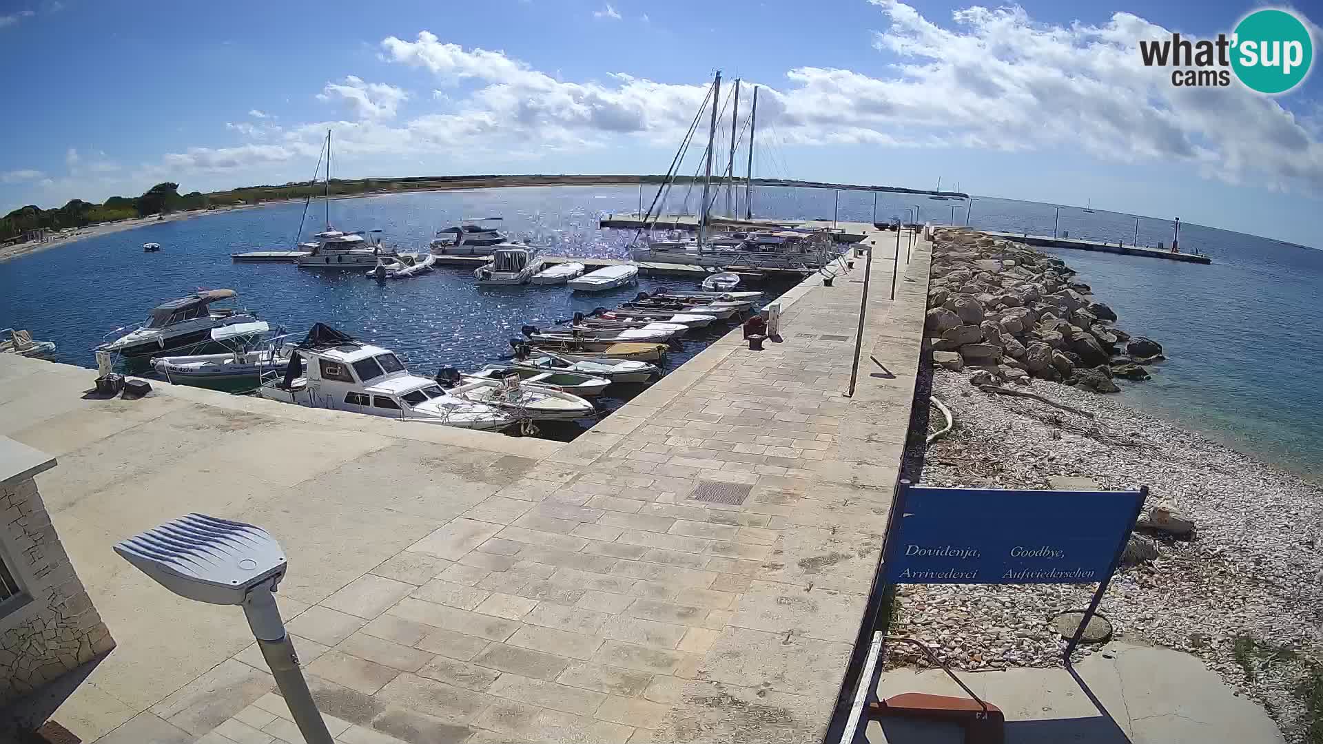 Webcam de l’île d’Unije – Explorez la beauté du joyau caché de la Croatie