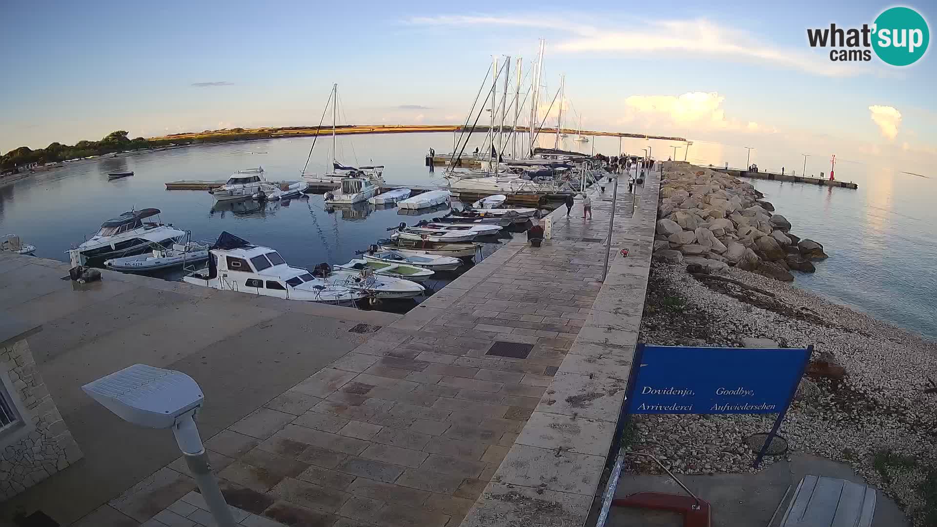 Webcam de l’île d’Unije – Explorez la beauté du joyau caché de la Croatie