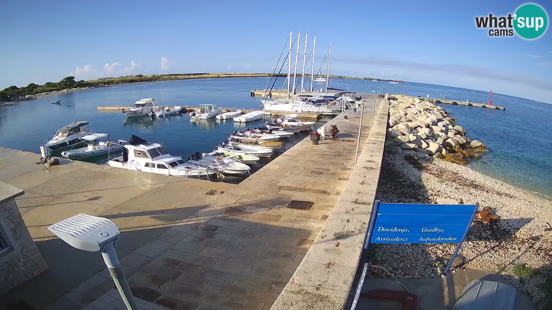 Webcam de l’île d’Unije – Explorez la beauté du joyau caché de la Croatie