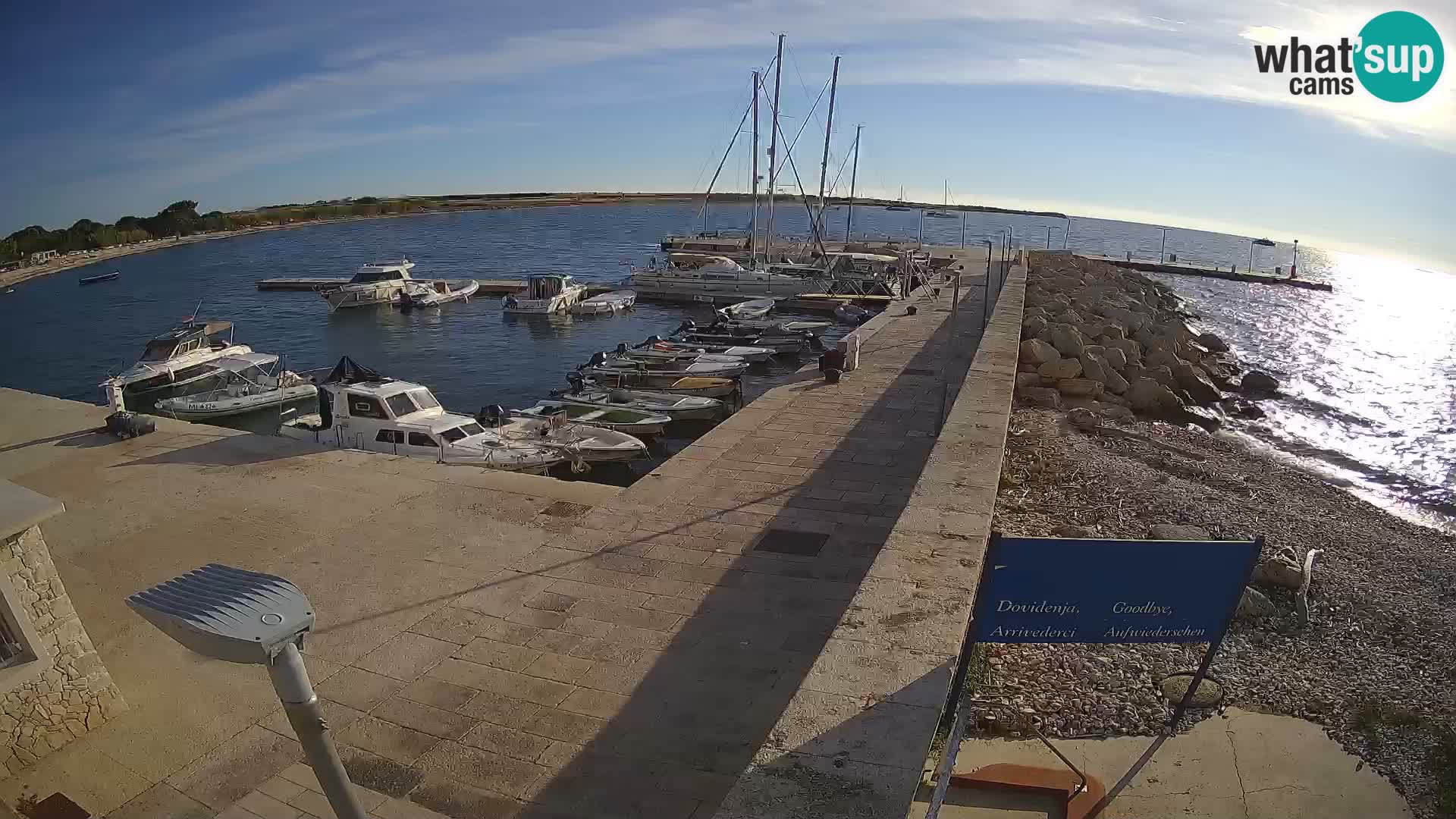 Webcam de l’île d’Unije – Explorez la beauté du joyau caché de la Croatie
