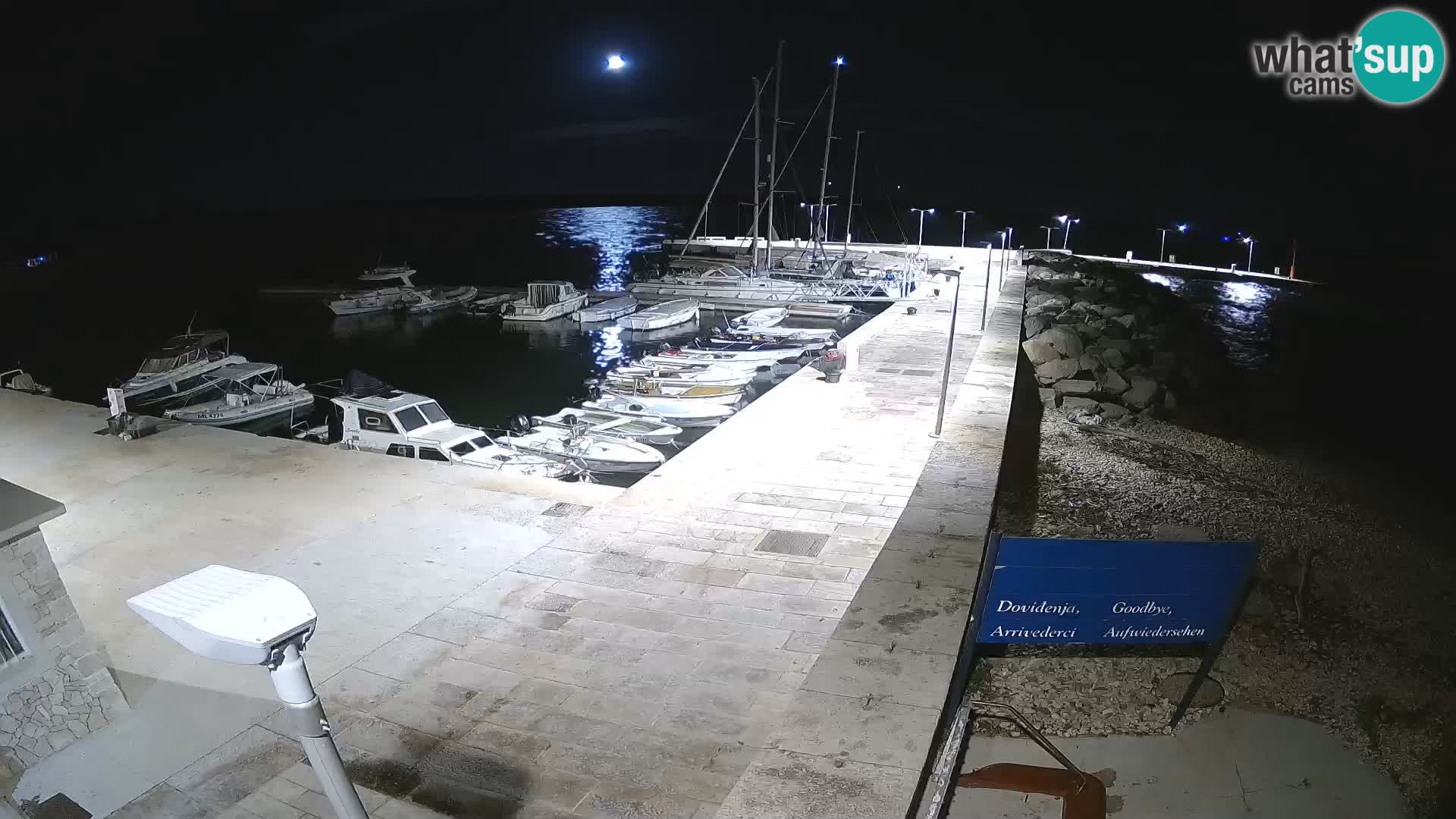 Webcam de l’île d’Unije – Explorez la beauté du joyau caché de la Croatie
