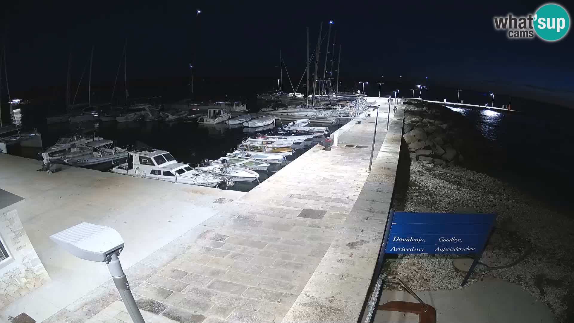 Webcam de l’île d’Unije – Explorez la beauté du joyau caché de la Croatie