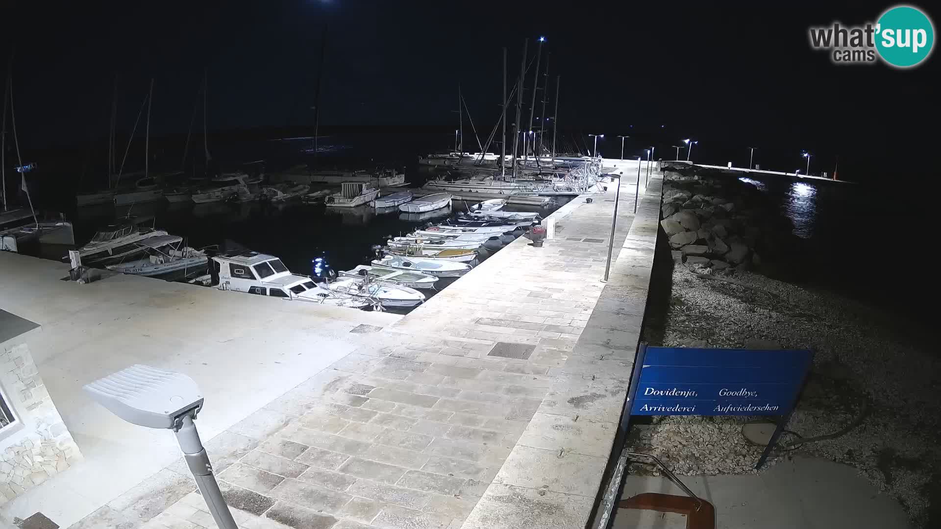 Webcam de l’île d’Unije – Explorez la beauté du joyau caché de la Croatie