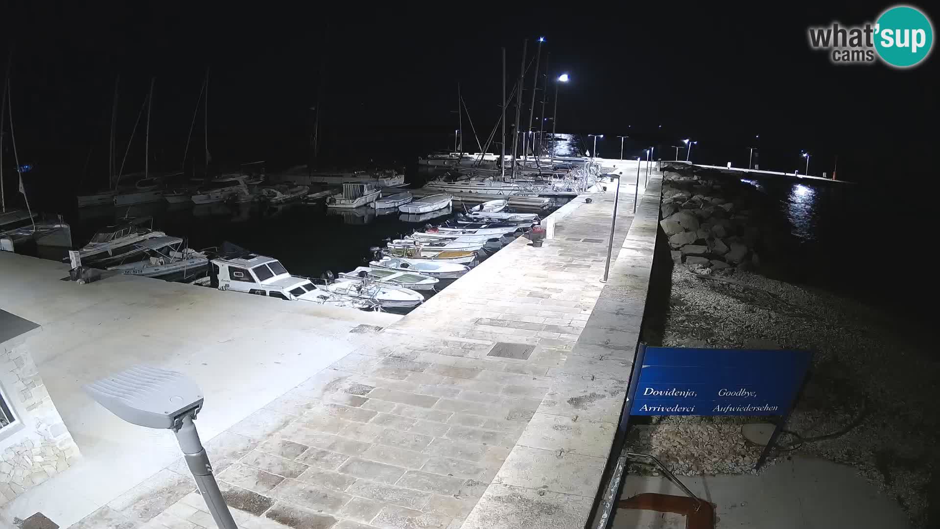 Webcam de l’île d’Unije – Explorez la beauté du joyau caché de la Croatie
