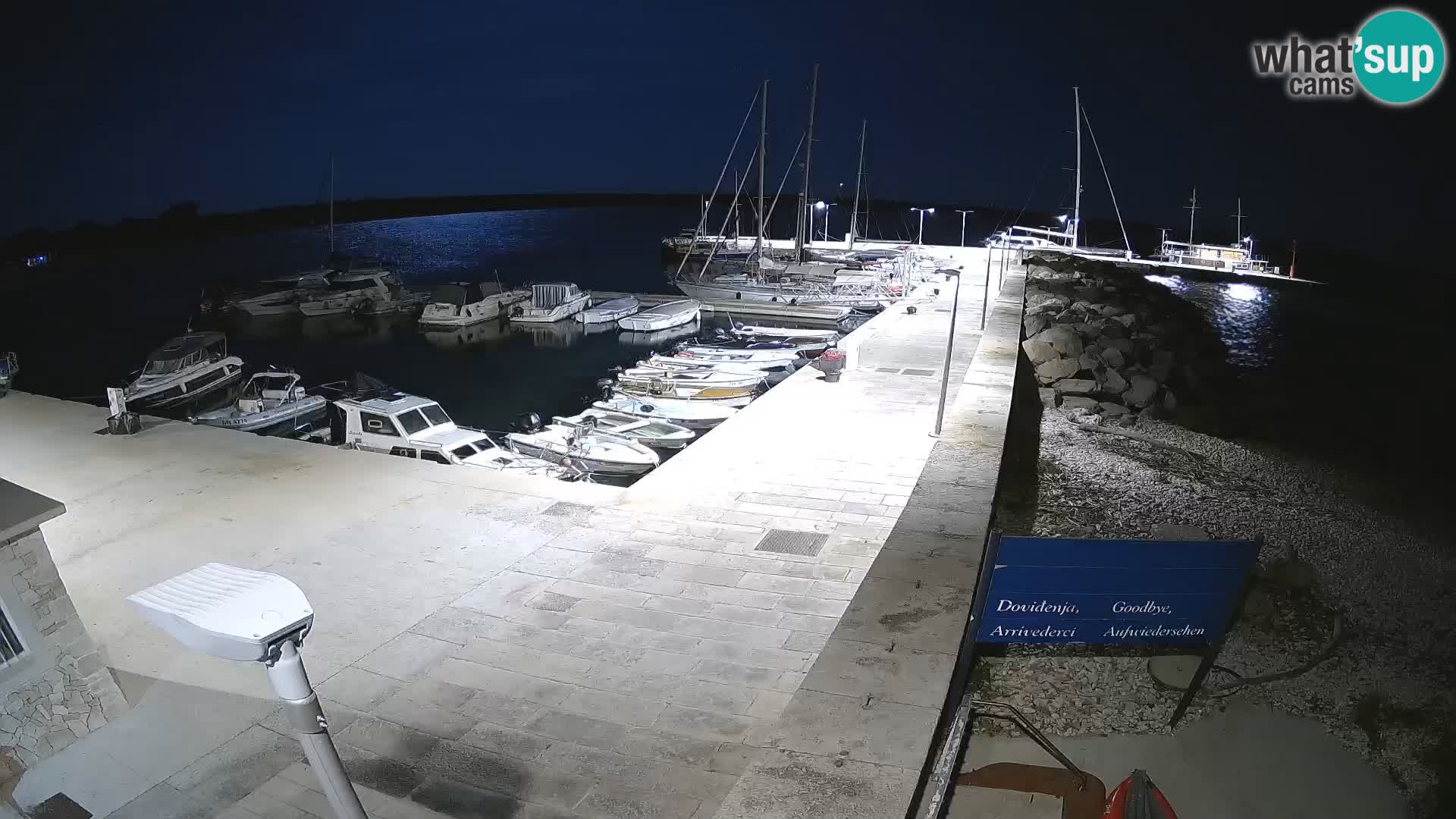 Webcam de l’île d’Unije – Explorez la beauté du joyau caché de la Croatie
