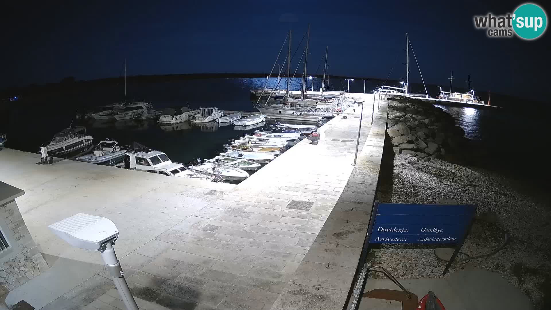 Webcam de l’île d’Unije – Explorez la beauté du joyau caché de la Croatie