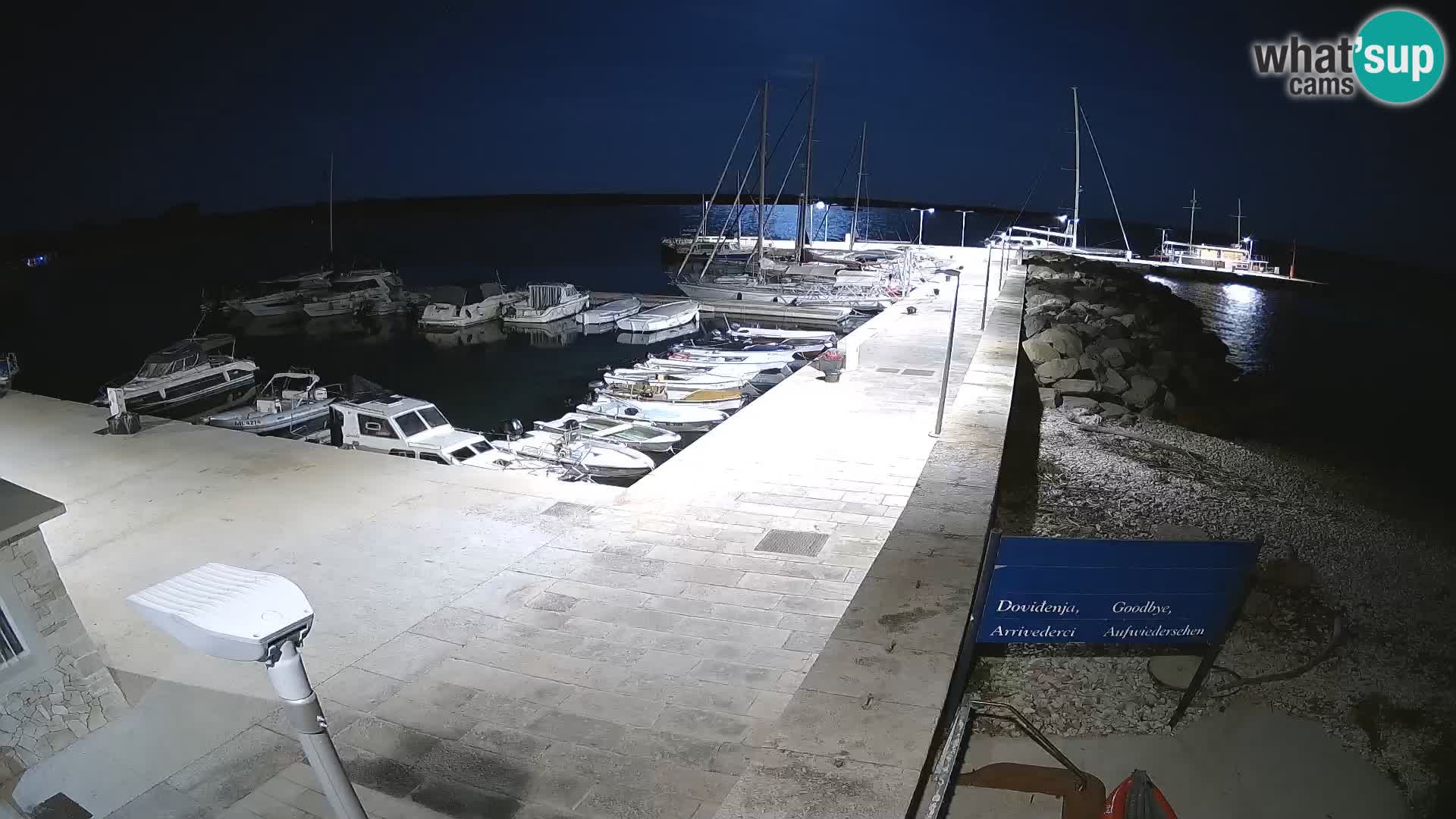 Webcam de l’île d’Unije – Explorez la beauté du joyau caché de la Croatie