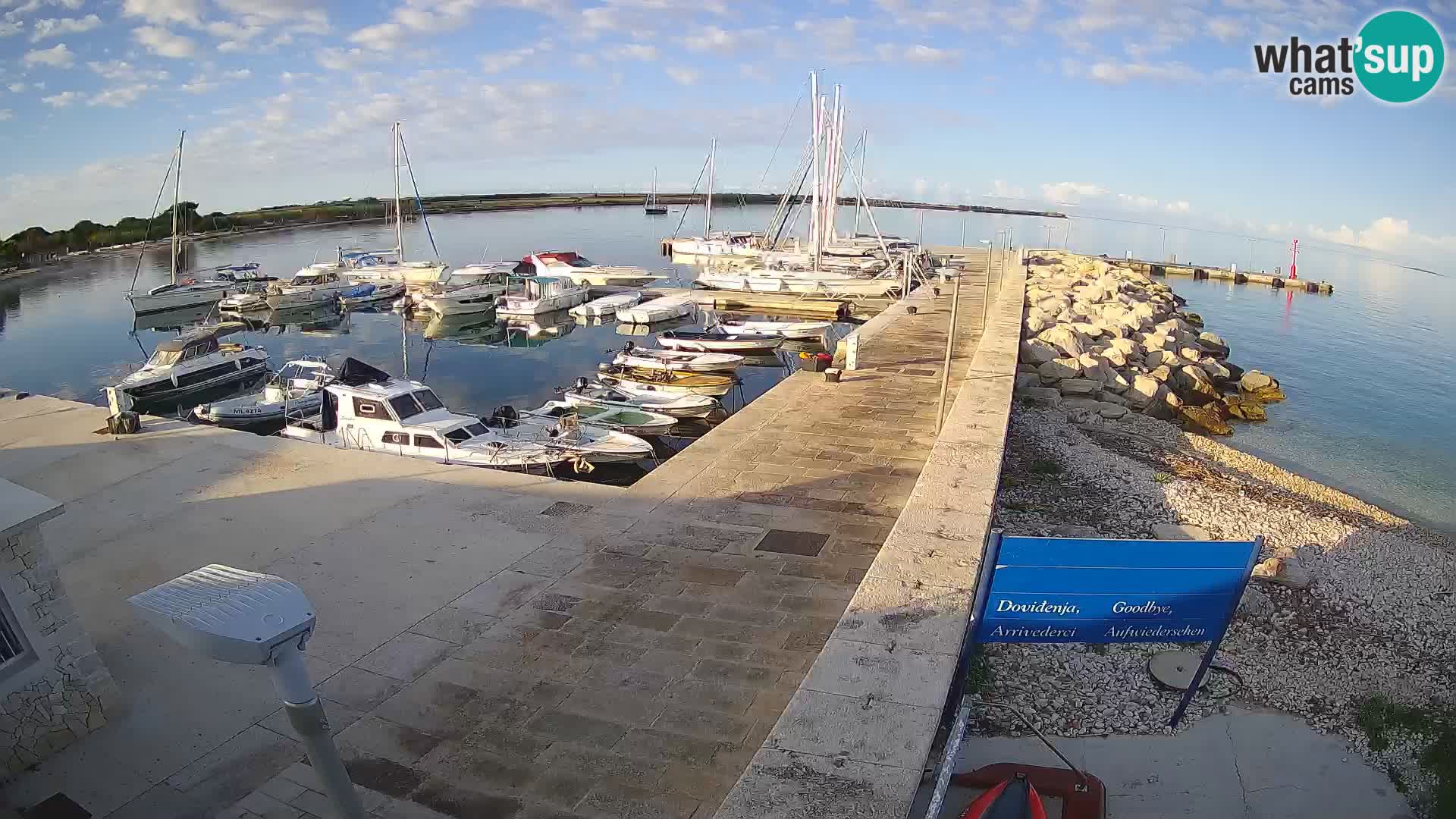 Webcam de l’île d’Unije – Explorez la beauté du joyau caché de la Croatie