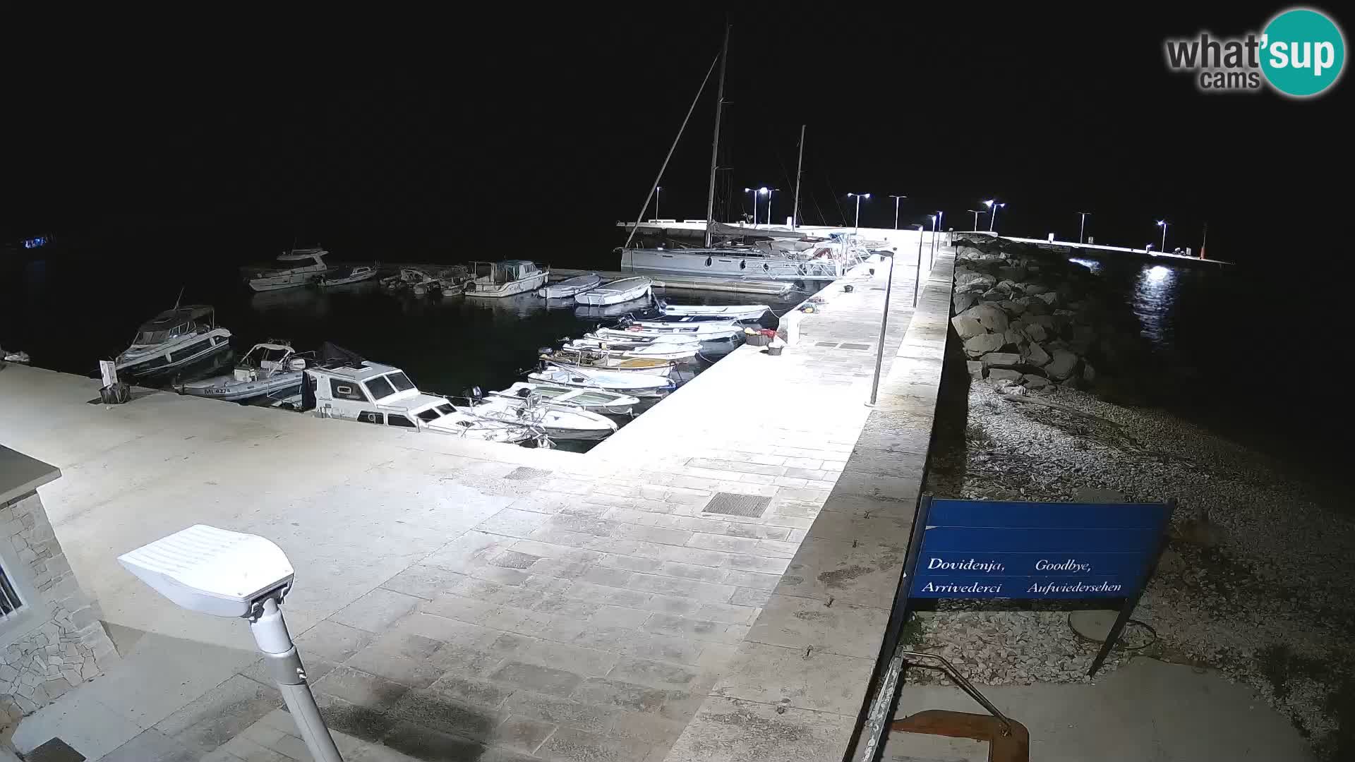 Webcam de l’île d’Unije – Explorez la beauté du joyau caché de la Croatie