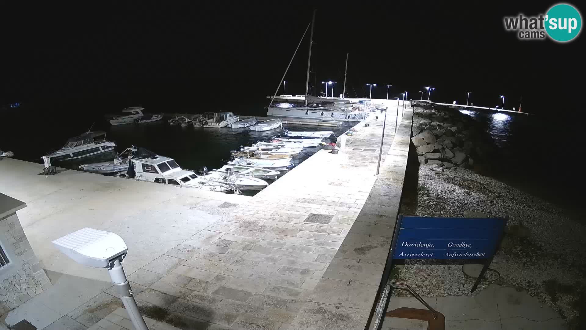 Webcam de l’île d’Unije – Explorez la beauté du joyau caché de la Croatie