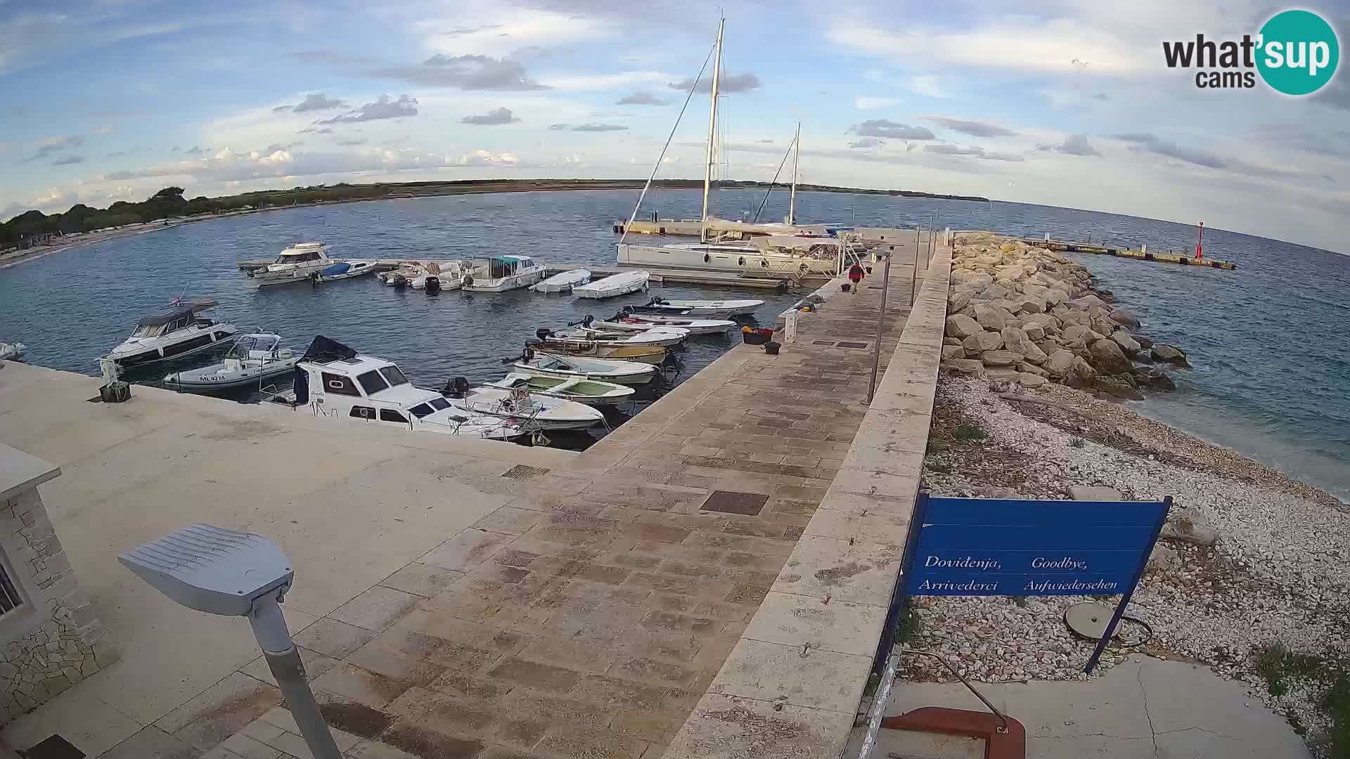 Webcam de l’île d’Unije – Explorez la beauté du joyau caché de la Croatie