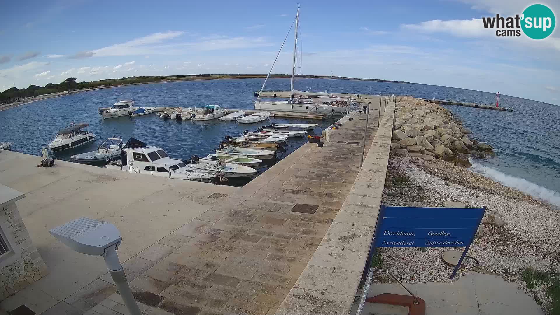 Webcam de l’île d’Unije – Explorez la beauté du joyau caché de la Croatie