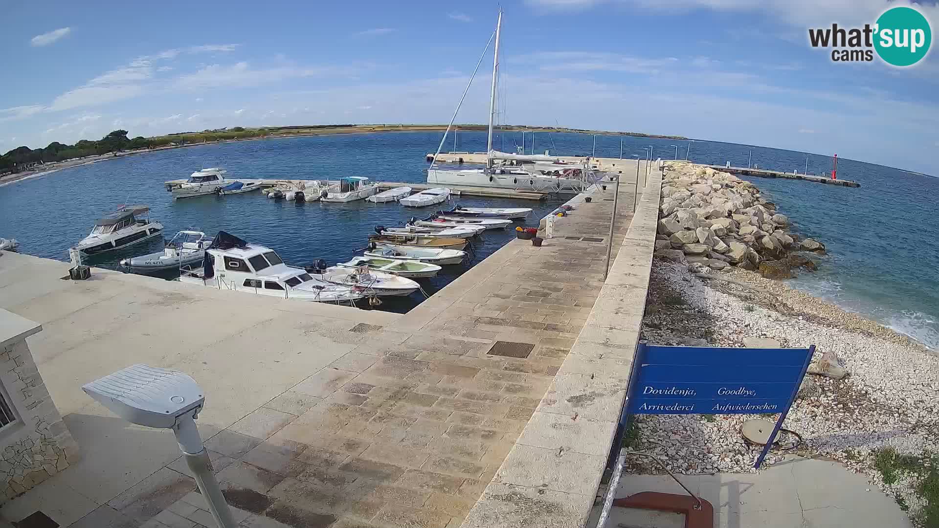 Webcam de l’île d’Unije – Explorez la beauté du joyau caché de la Croatie
