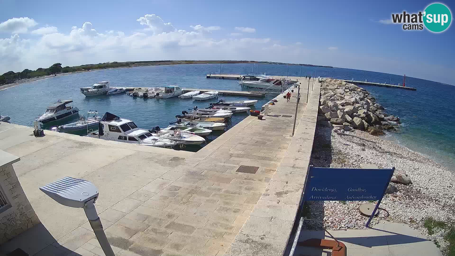 Webcam de l’île d’Unije – Explorez la beauté du joyau caché de la Croatie