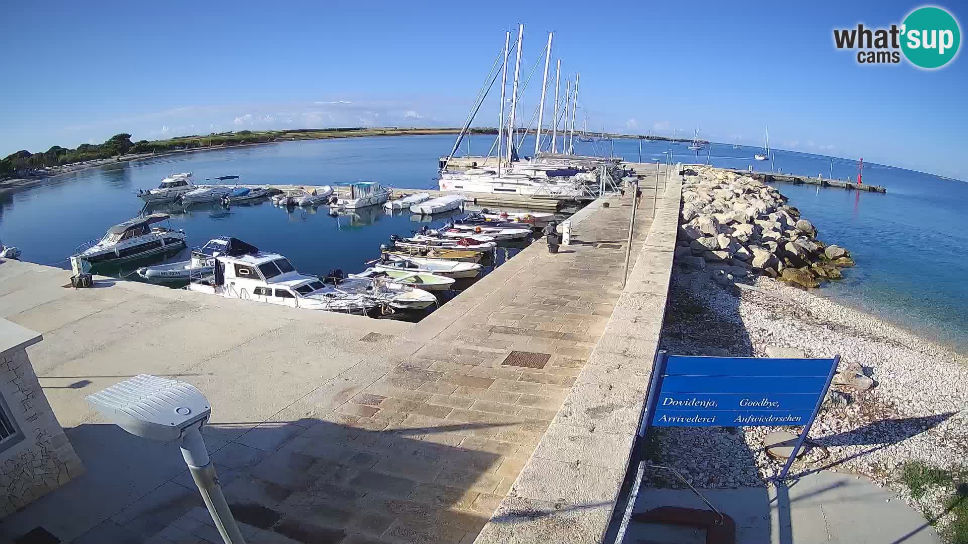 Webcam de l’île d’Unije – Explorez la beauté du joyau caché de la Croatie
