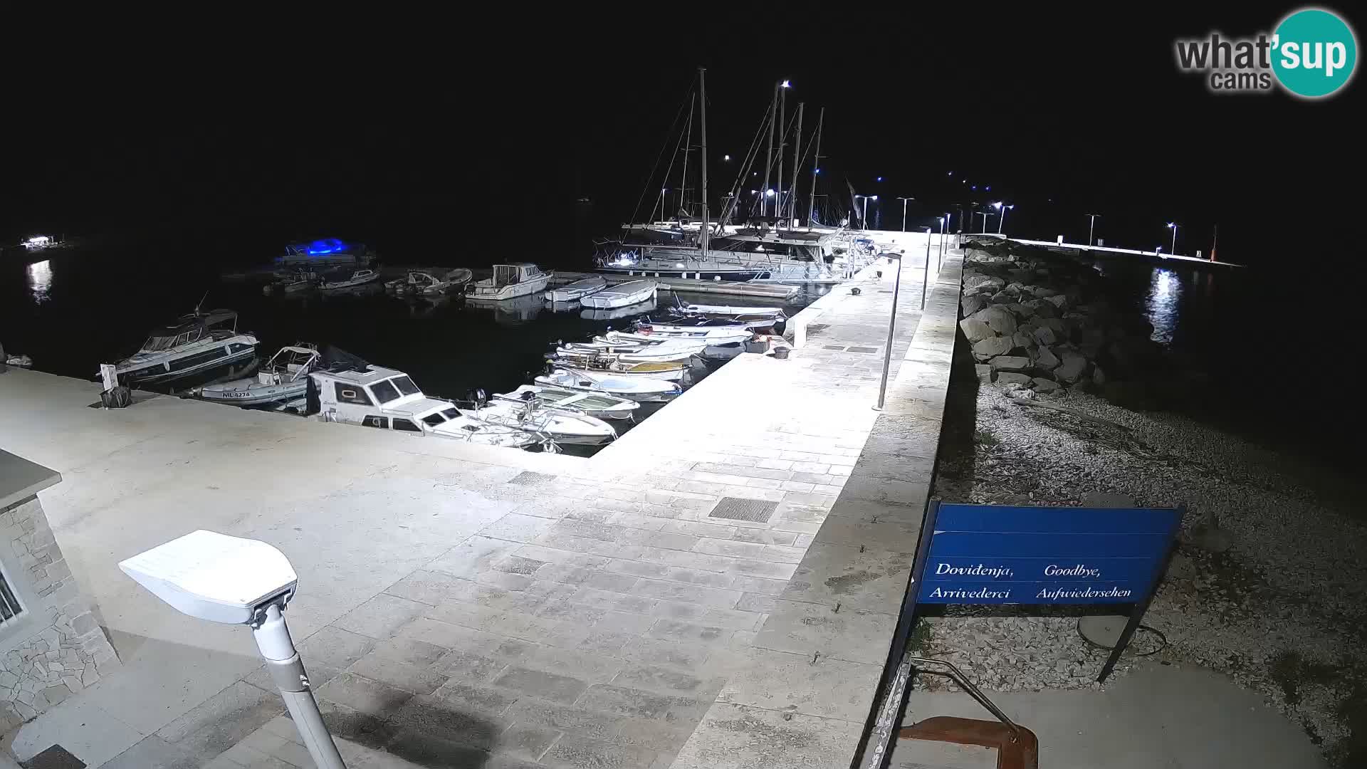 Webcam de l’île d’Unije – Explorez la beauté du joyau caché de la Croatie