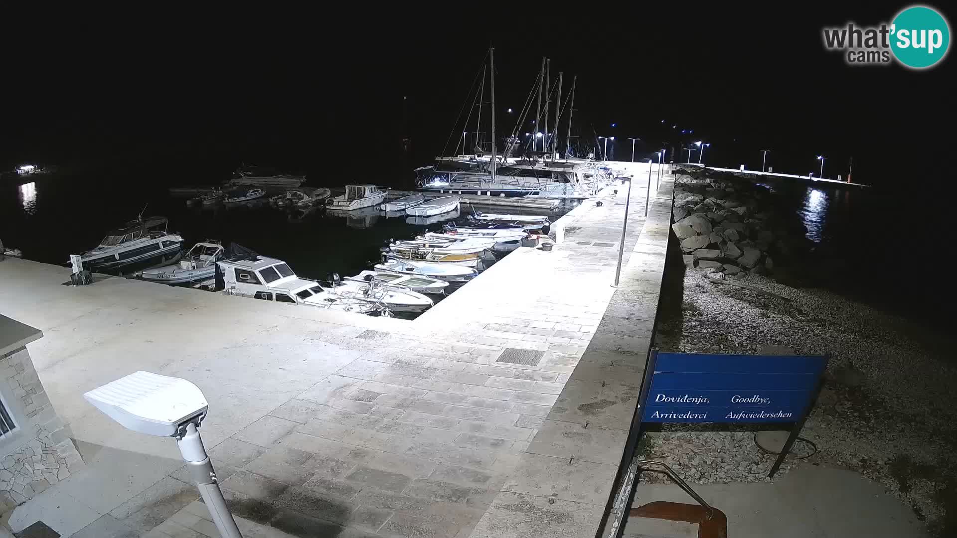 Webcam de l’île d’Unije – Explorez la beauté du joyau caché de la Croatie