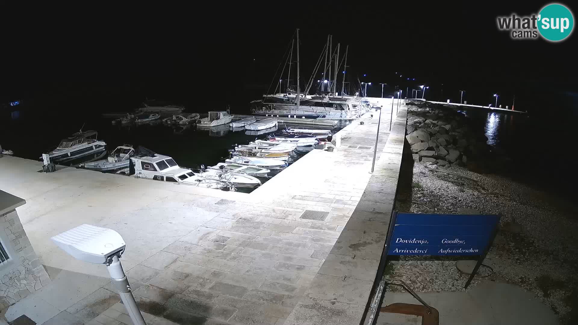 Spletna kamera otoka Unije – Raziščite lepoto skritega dragulja Hrvaške