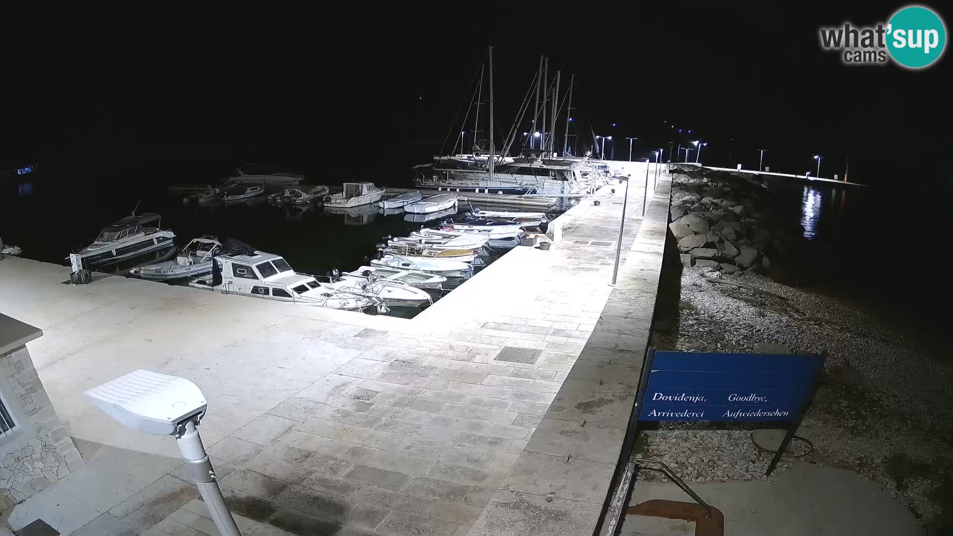 Webcam de l’île d’Unije – Explorez la beauté du joyau caché de la Croatie