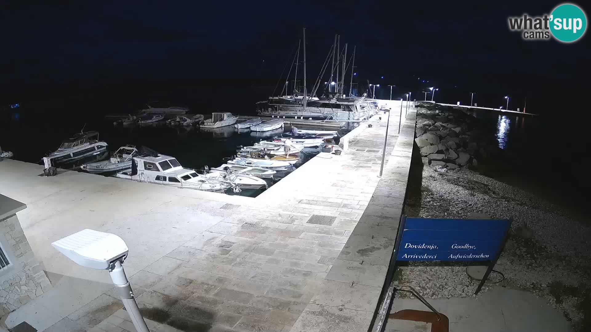 Webcam de l’île d’Unije – Explorez la beauté du joyau caché de la Croatie