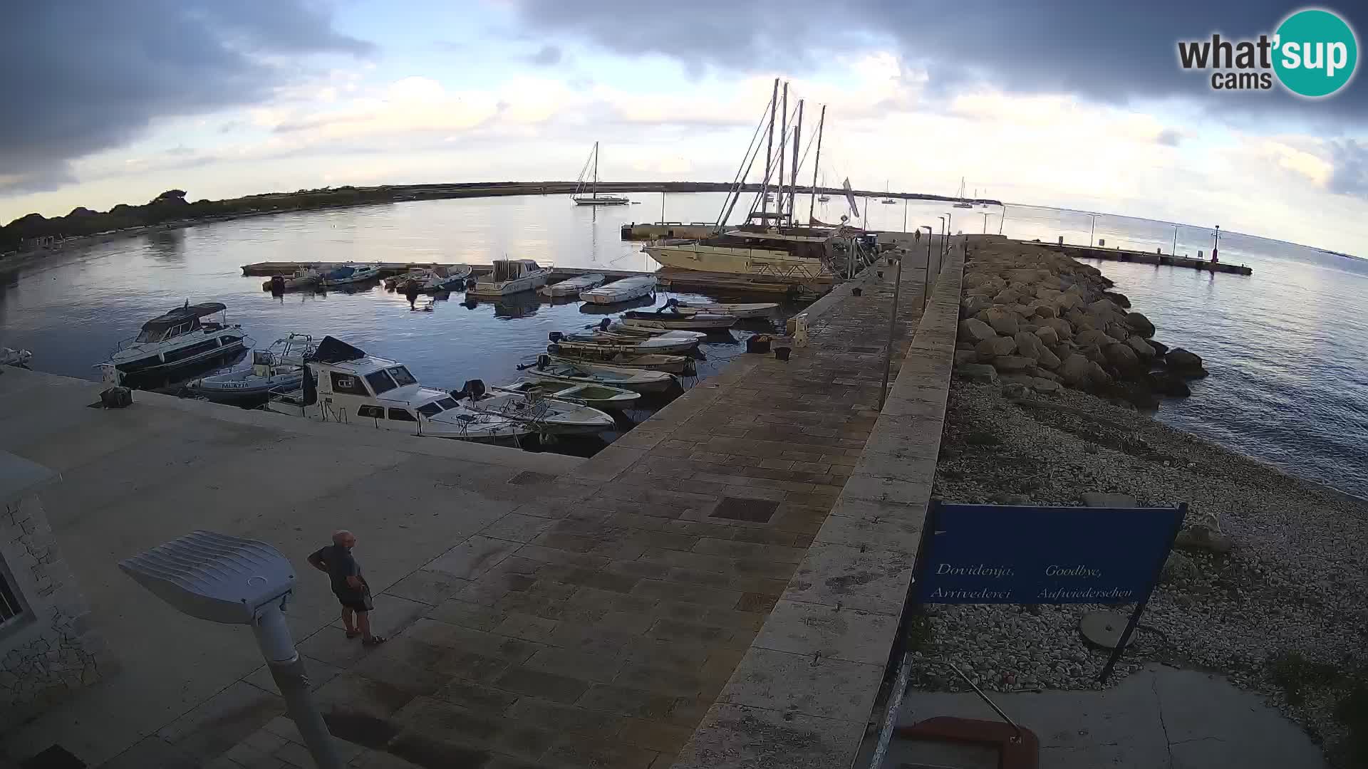 Webcam de l’île d’Unije – Explorez la beauté du joyau caché de la Croatie