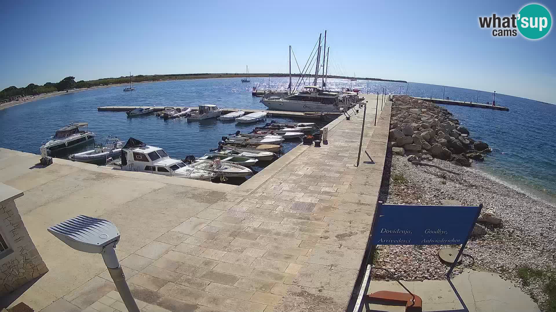 Webcam de l’île d’Unije – Explorez la beauté du joyau caché de la Croatie