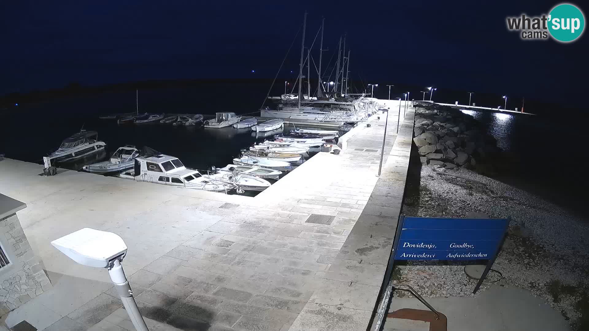 Webcam de l’île d’Unije – Explorez la beauté du joyau caché de la Croatie