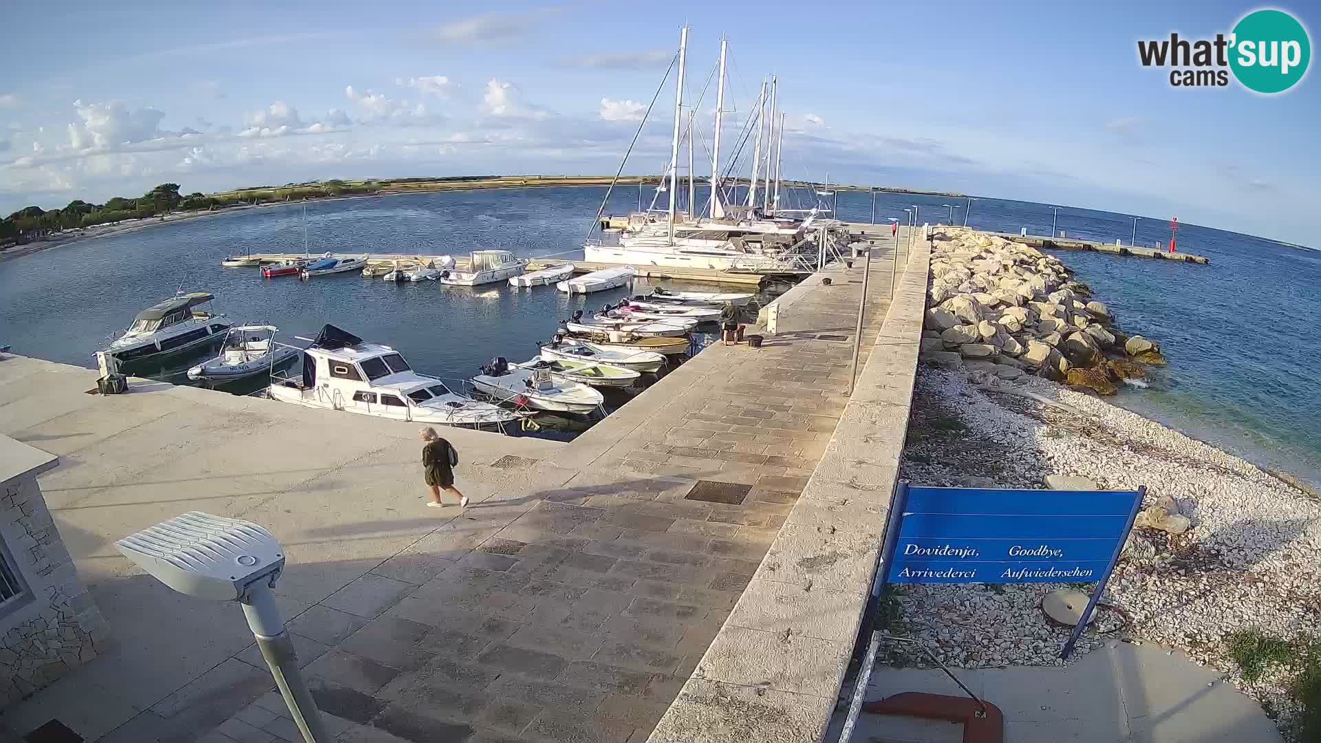 Webcam de l’île d’Unije – Explorez la beauté du joyau caché de la Croatie