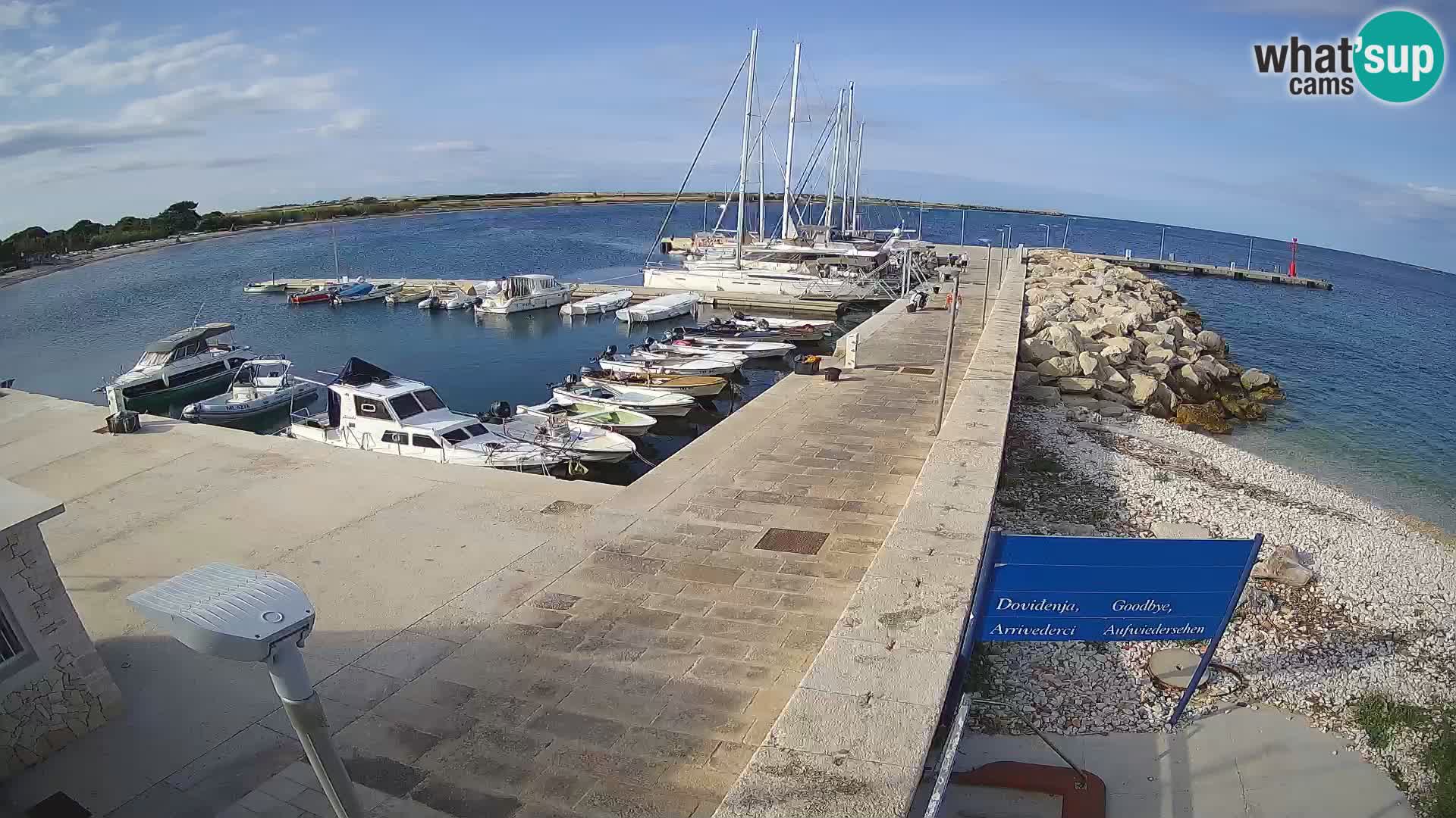 Webcam de l’île d’Unije – Explorez la beauté du joyau caché de la Croatie
