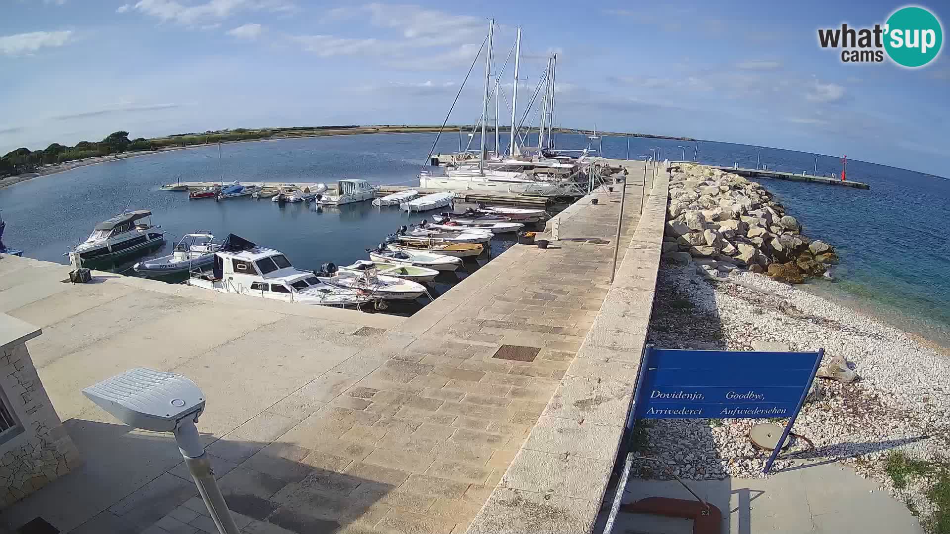 Webcam de l’île d’Unije – Explorez la beauté du joyau caché de la Croatie