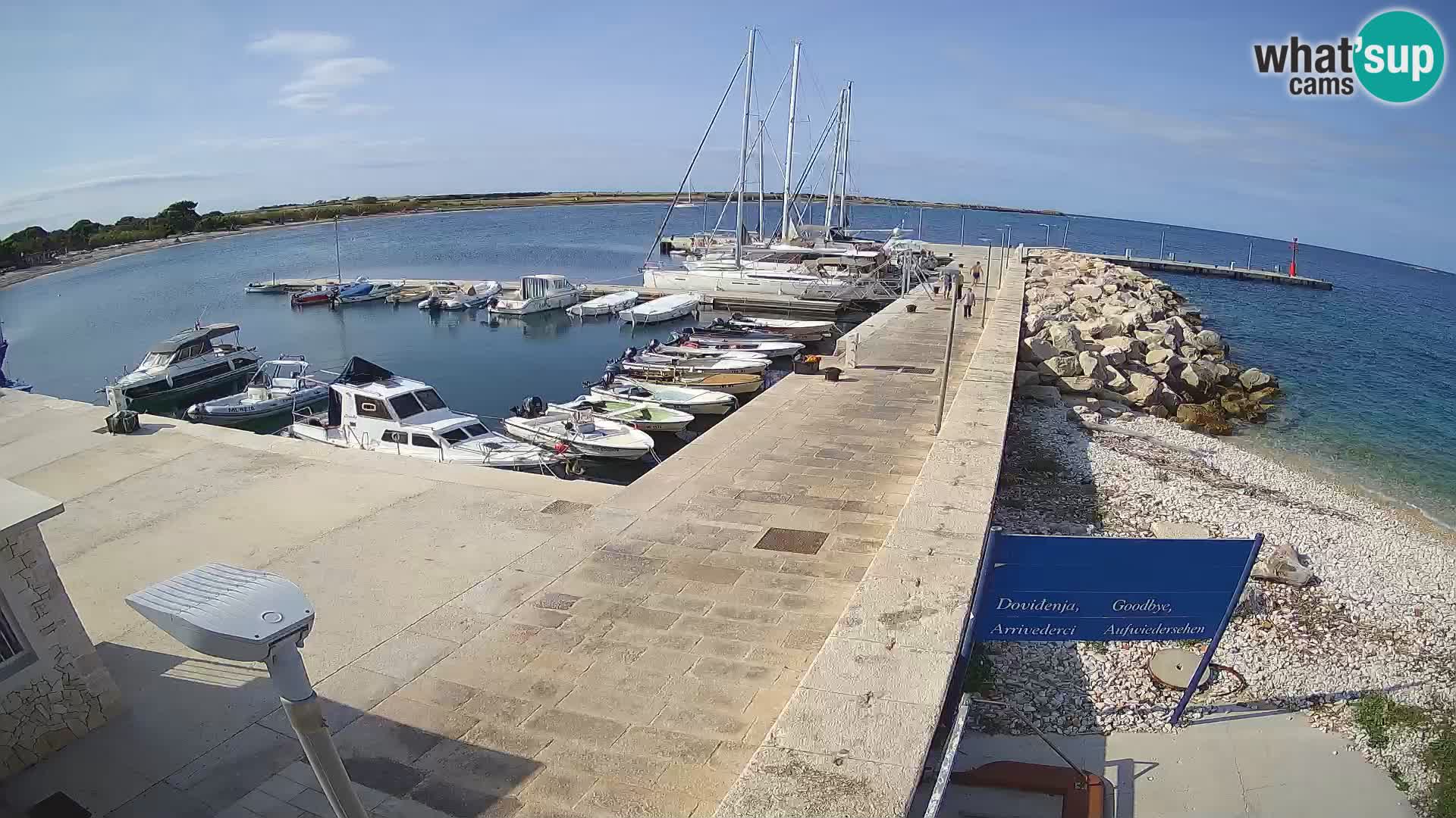 Webcam de l’île d’Unije – Explorez la beauté du joyau caché de la Croatie