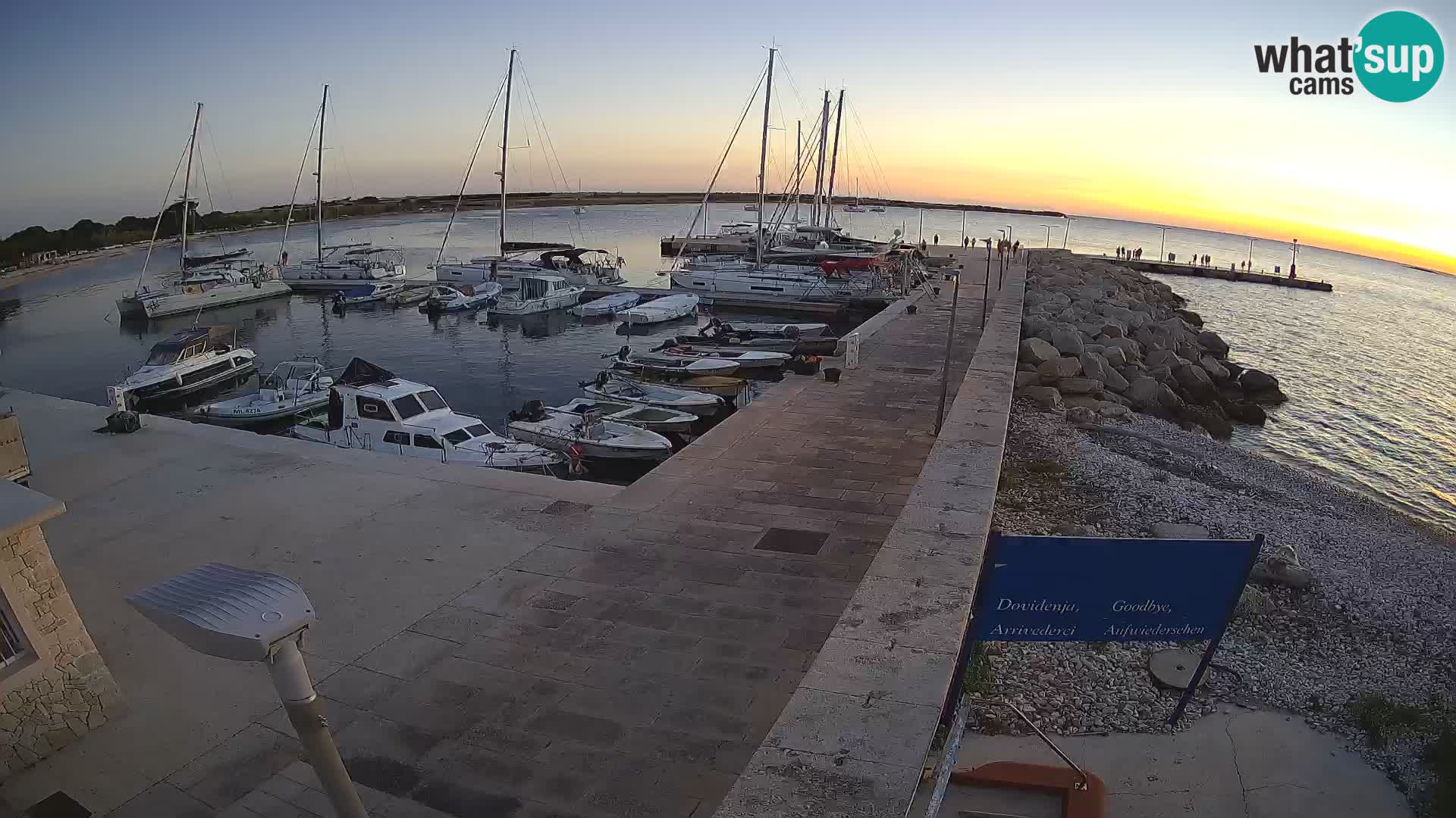 Webcam de l’île d’Unije – Explorez la beauté du joyau caché de la Croatie