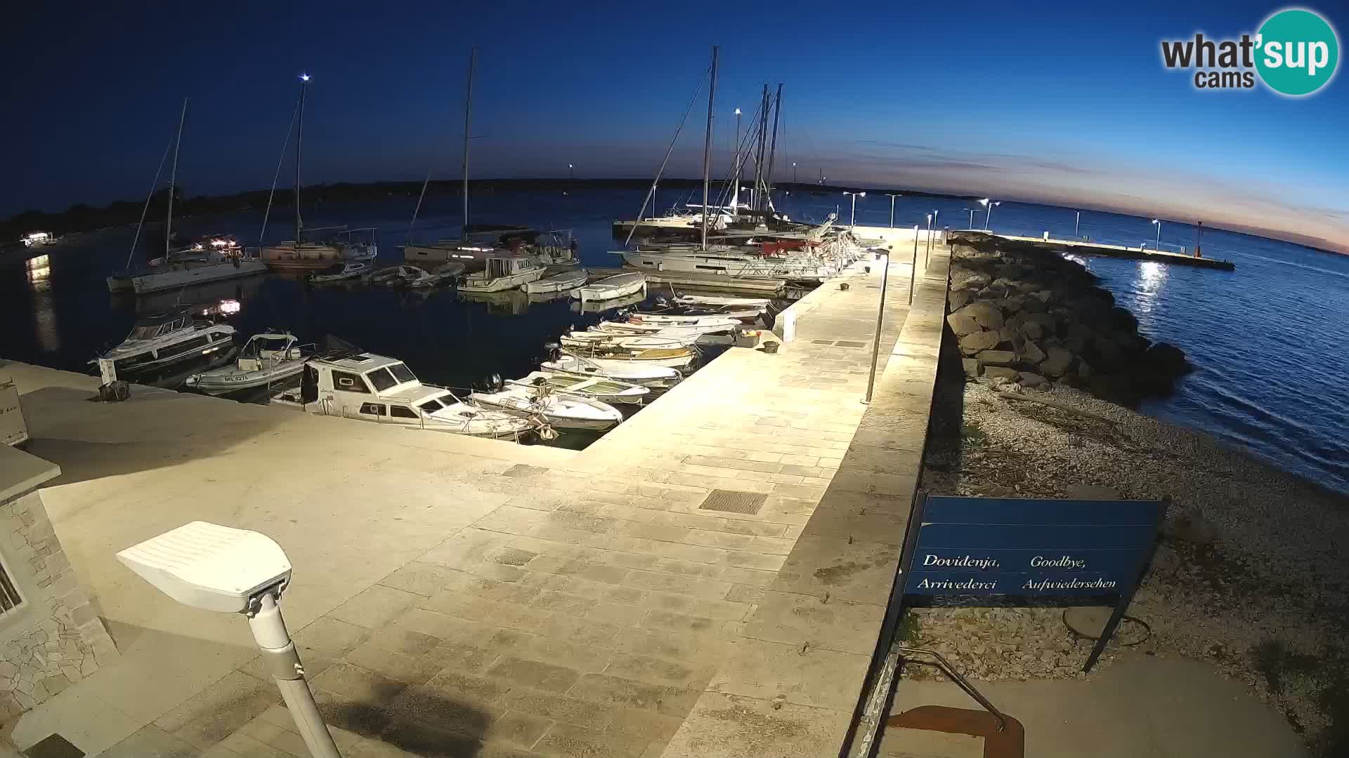 Webcam de l’île d’Unije – Explorez la beauté du joyau caché de la Croatie