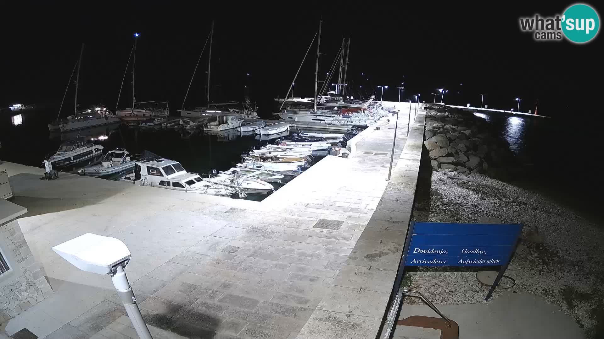 Webcam de l’île d’Unije – Explorez la beauté du joyau caché de la Croatie