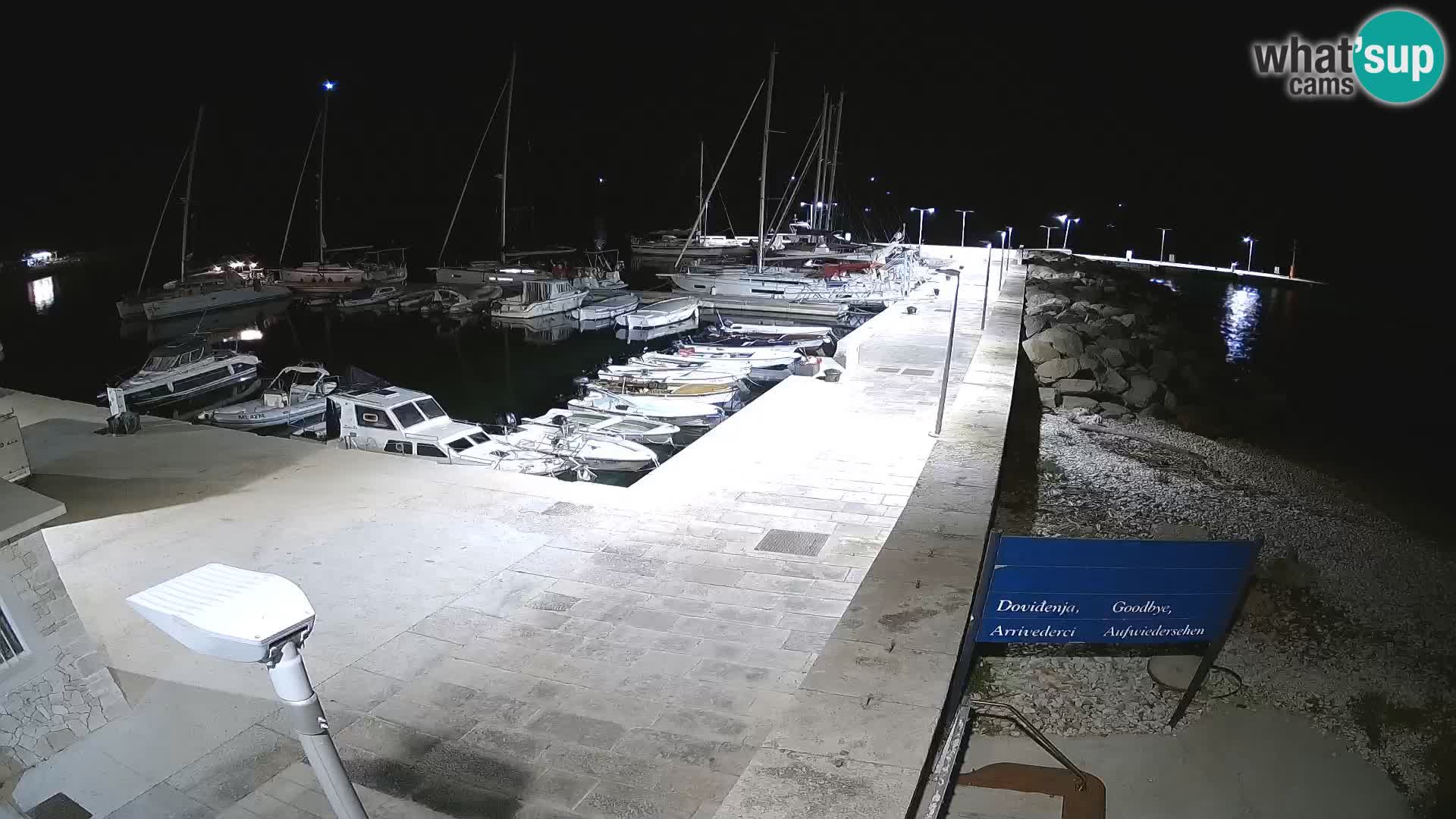 Webcam de l’île d’Unije – Explorez la beauté du joyau caché de la Croatie